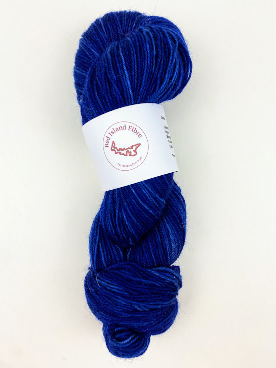 Red Island Fibre Worsted - Island Blueberries
