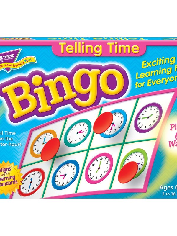 Telling Time Bingo
