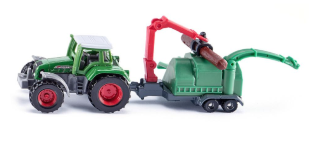 Siku Tractor with Wood Chippers