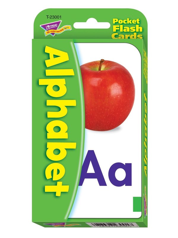 Pocket Flash Cards: Alphabet