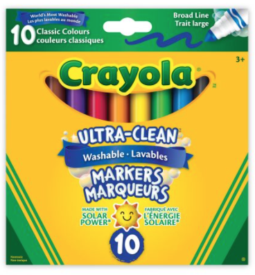 Crayola Ultra-Clean Washable Markers Classic