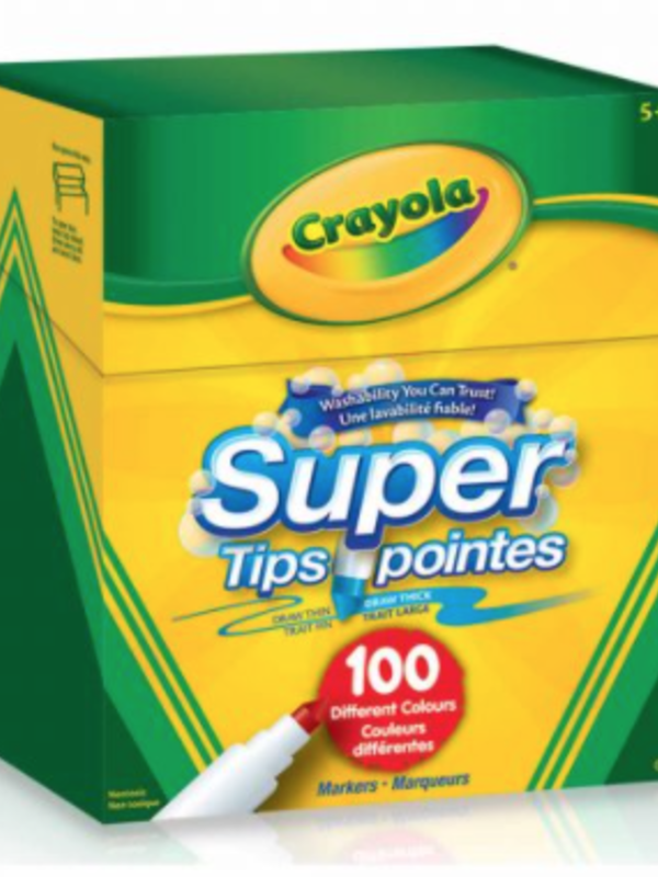 Crayola Crayola 100 Super Tips Markers