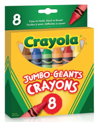 Jumbo Crayons