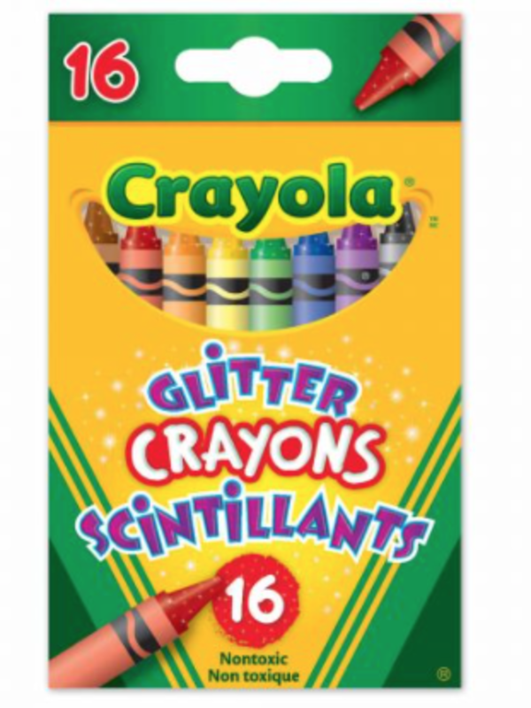 Crayola Glitter Crayons 16pc