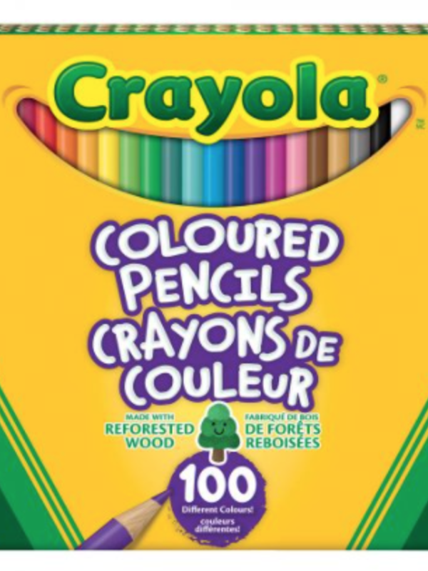 Crayola Crayola Coloured Pencils 100 pc