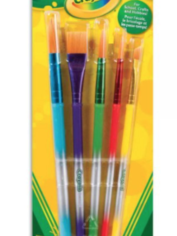 Crayola Paint Brushes 5pc Set