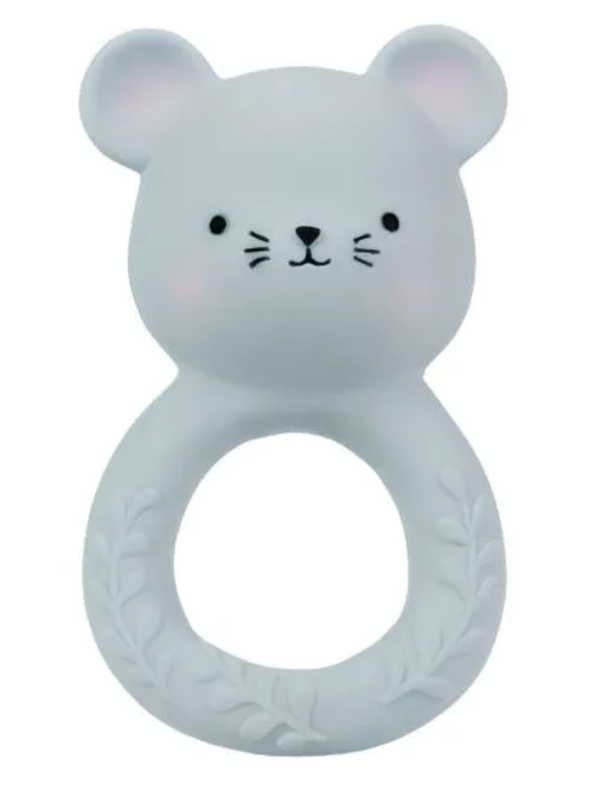 Little Lovely Company Teething Ring Mouse