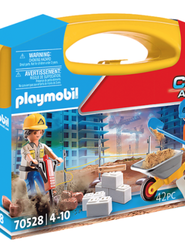 Playmobil® Playmobil Construction Site Carry Case