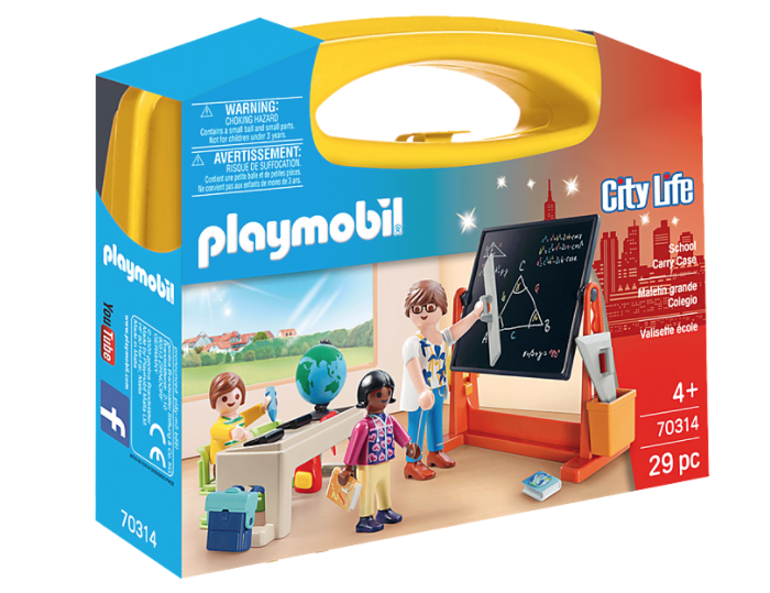 Playmobil- City Life- School Carry Case