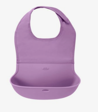 oxo tot Roll Up Bib lavender