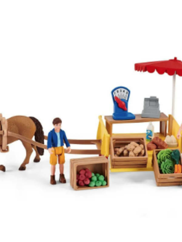 Schleich® Sunny Day Mobile Farm Stand - RETIRING 6/26