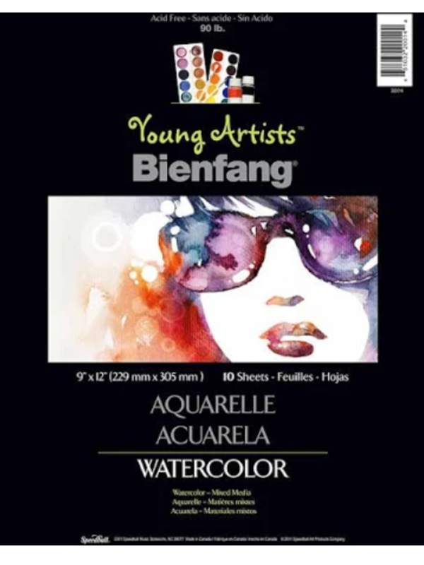 Bienfang Bienfang Watercolour Pad 9x12