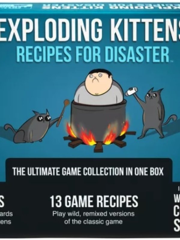 Exploding Kittens EXPLODING KITTENS Recipes For Disaster