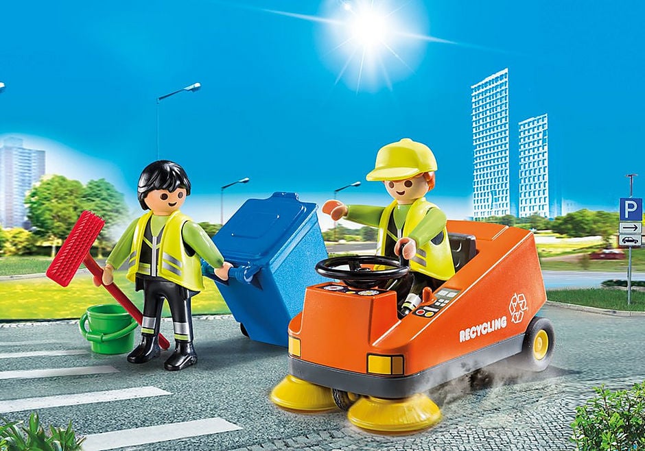 Playmobil -City Life- Street Sweeper