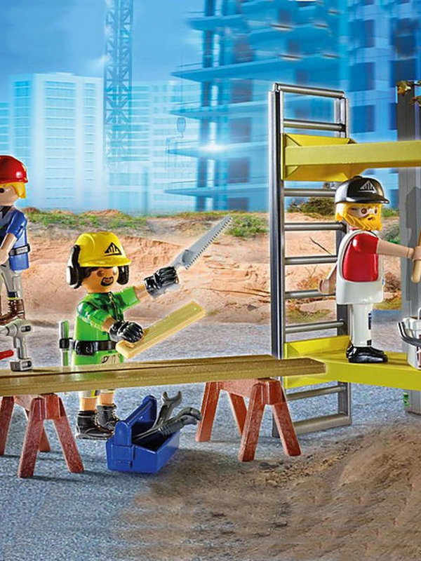 Playmobil® Scaffolding With  Workers
