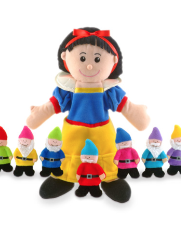 Fiesta Snow White & Seven Dwarfs Puppet Set