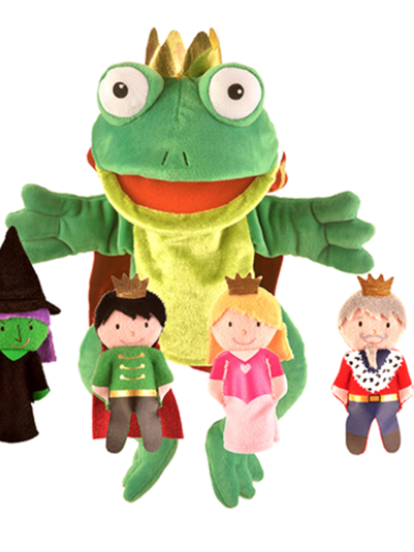 Fiesta Frog Prince Puppet