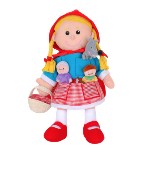 Red Riding Hood Puppet Set