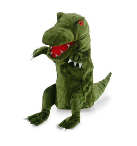 Green Dinosaur Puppet