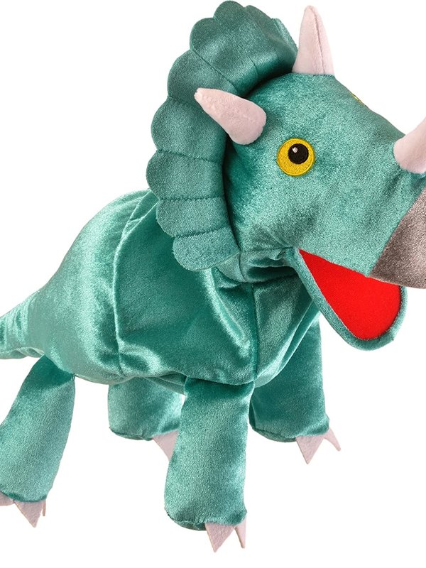 Fiesta Triceratops Puppet