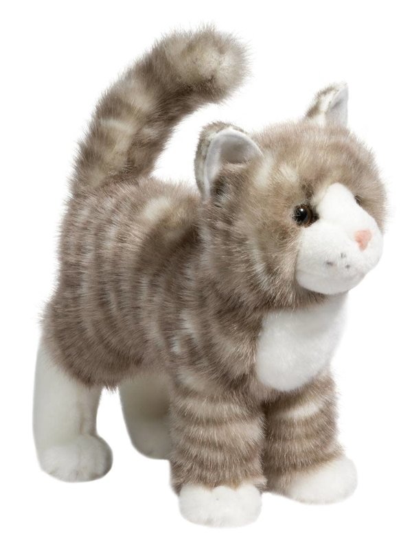 Douglas Zipper Grey Tabby Cat