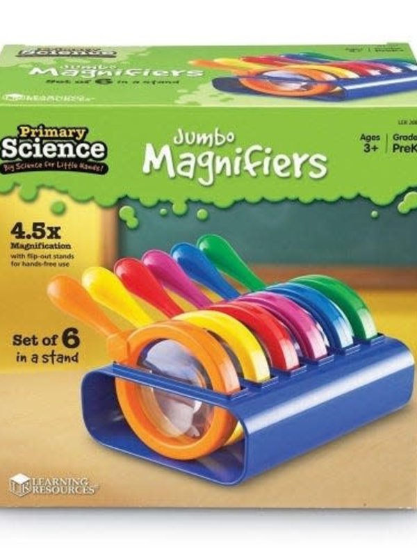 Jumbo Magnifiers 6 pack