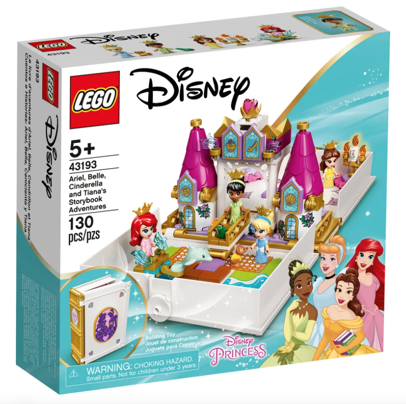 LEGO® Disney Ariel, Belle, Cinderella and Tiana's Storybook Adventures
