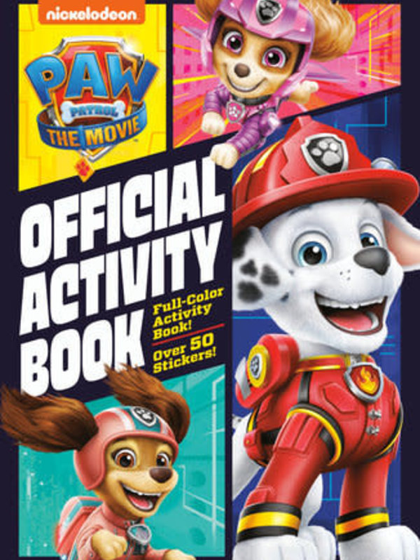 Golden Paw Patrol The Movie Official Activity Book