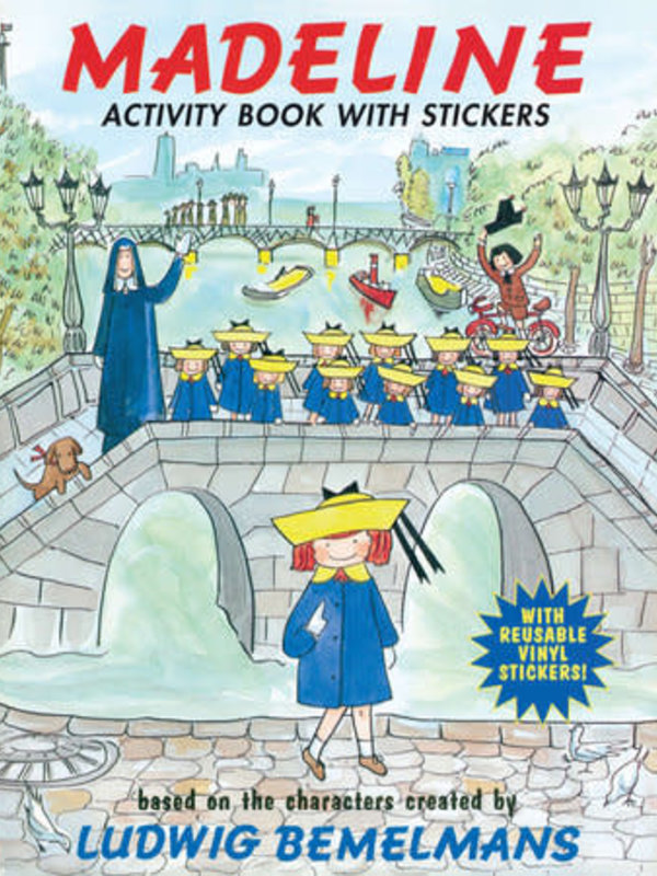 Grosset & Dunlap Madeline Activity Book with Stickers
