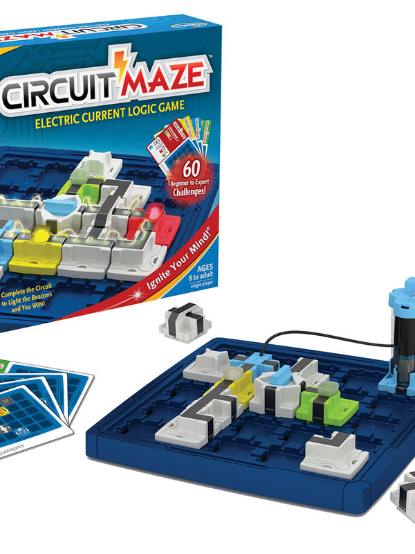 Think Fun Circuit Maze Electric Current Logic Game
