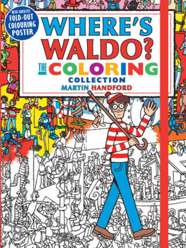 Candlewick Where's Waldo? The Coloring Collection