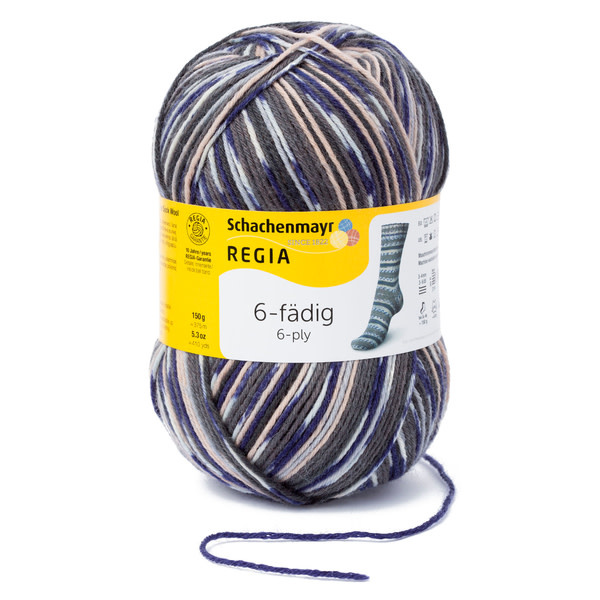 Regia 6ply Colour - Irland Grey/5858