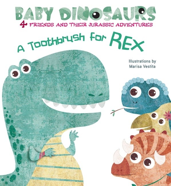 A Toothbrush For Rex Board Book