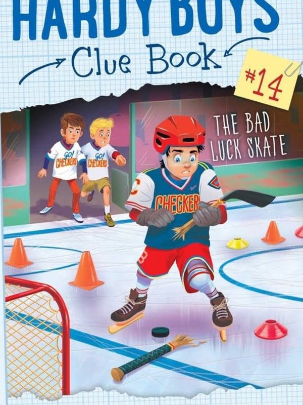 Aladdin Hardy Boys Clue Book #14 The Bad Luck Skate