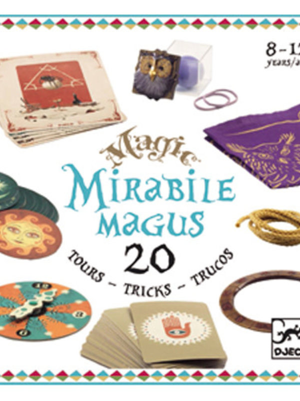 Djeco Mirabile Magus Magic Set 20 Tricks