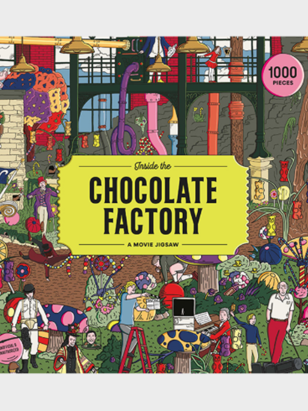 Laurence King Inside the Chocolate Factory 1000pc Puzzle