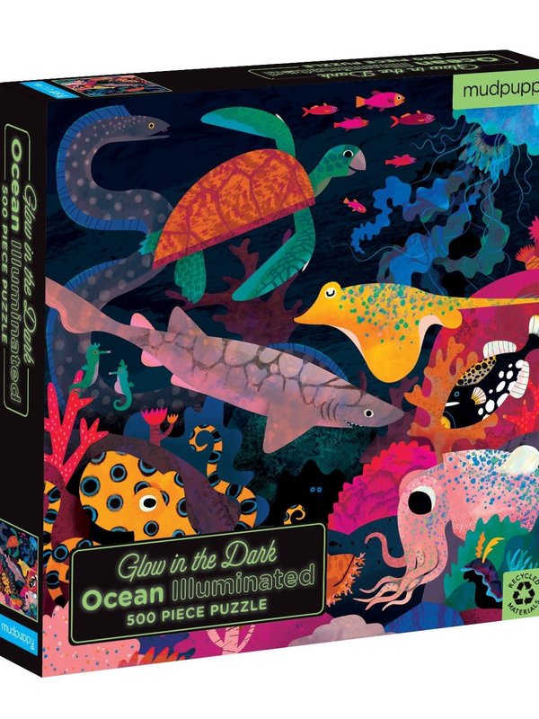 Mudpuppy Ocean Illuminated 500pc Puzzle