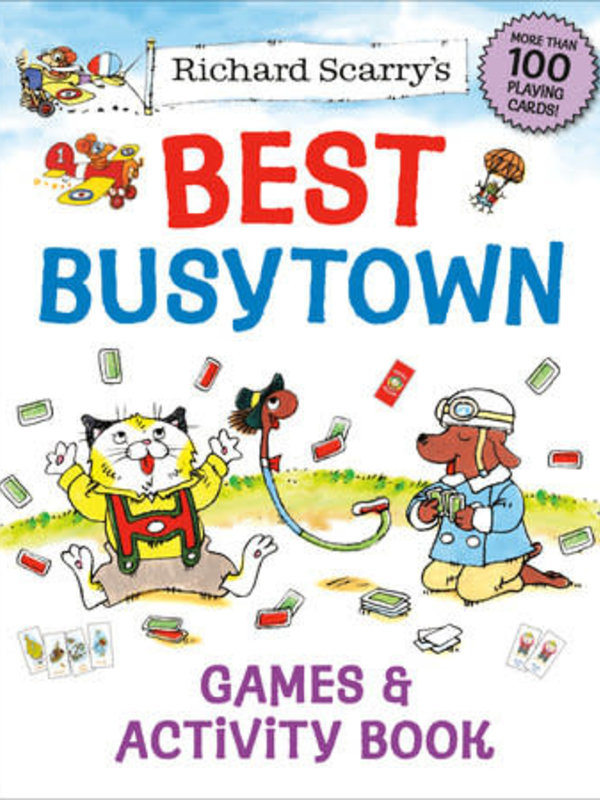 Golden Richard Scarry’s Best Busytown Games & Activity Book