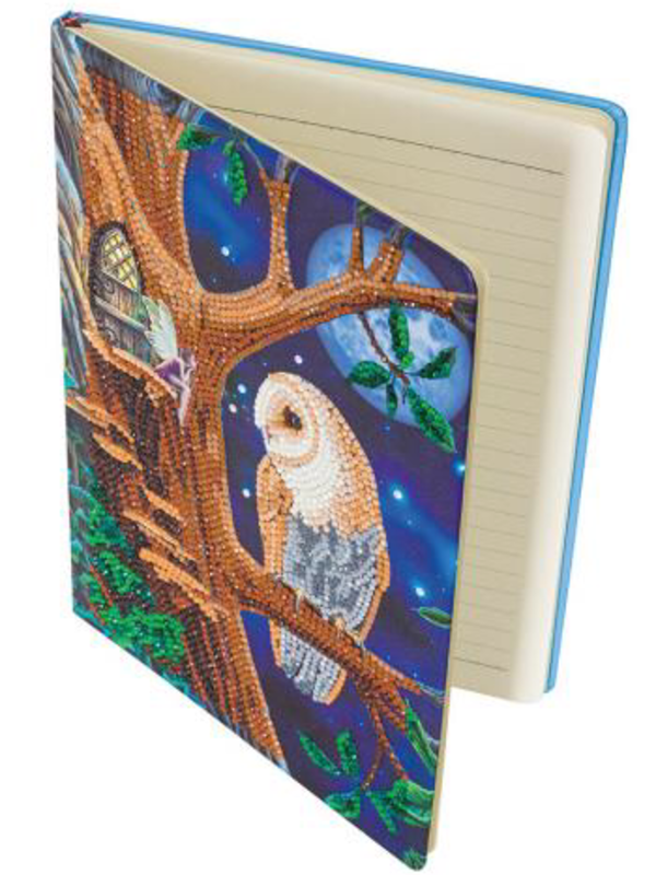 Craft Buddy CA  Notebook Owl and Fairy Tree