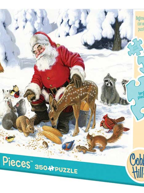 Cobble Hill Santa Claus and Friends 350pc Family Puzzle