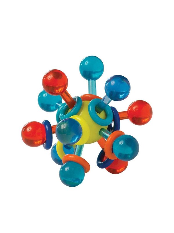 Manhattan Toy Transparent Atom Teether