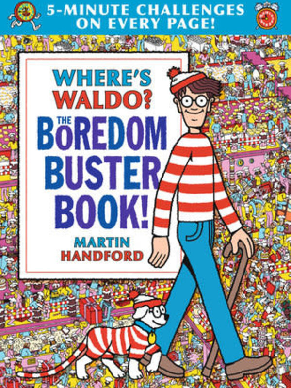 Candlewick Where's Waldo The Boredom Buster Book!