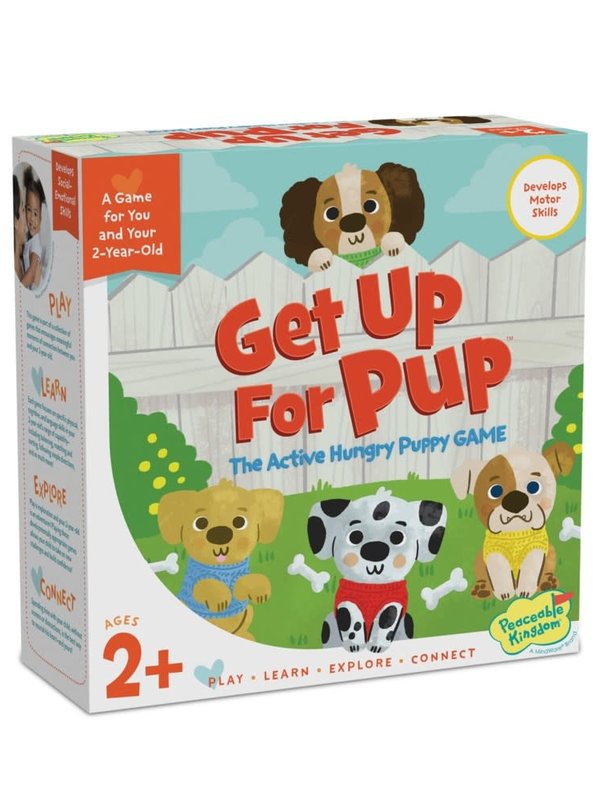 Peaceable Kingdom GET UP FOR PUP