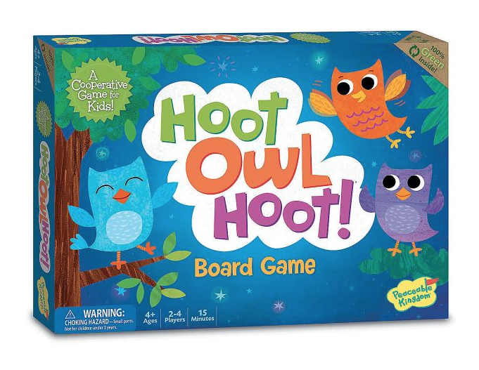 Hoot Owl Hoot! Cooperative Board Game