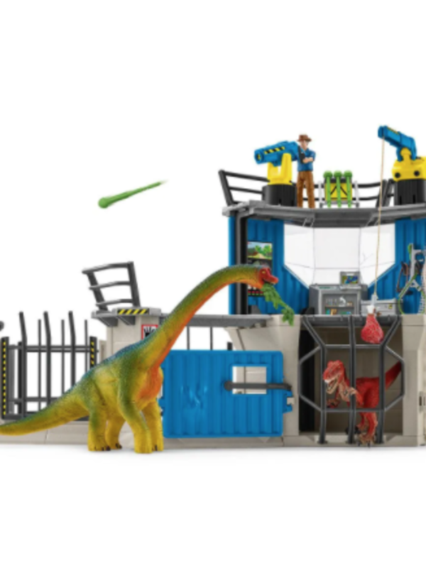 Schleich® Large dino research station