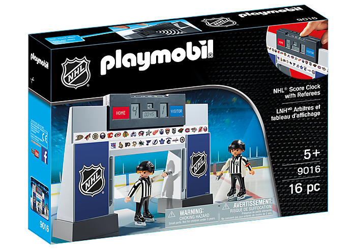 NHL® Score Clock with 2 Referees