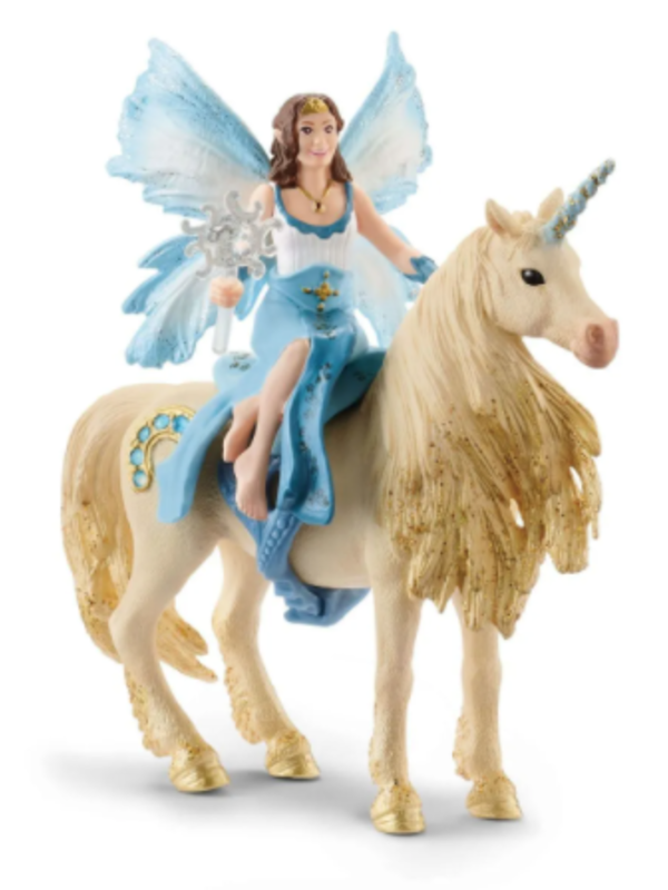 Schleich® Eyela Riding on Golden Unicorn