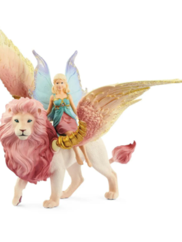 Schleich® Fairy in Flight on Winged Lion