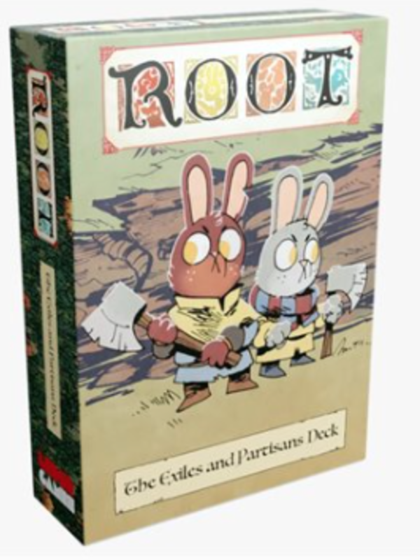 LEDER GAMES ROOT:The Exiles and  Partisans Deck
