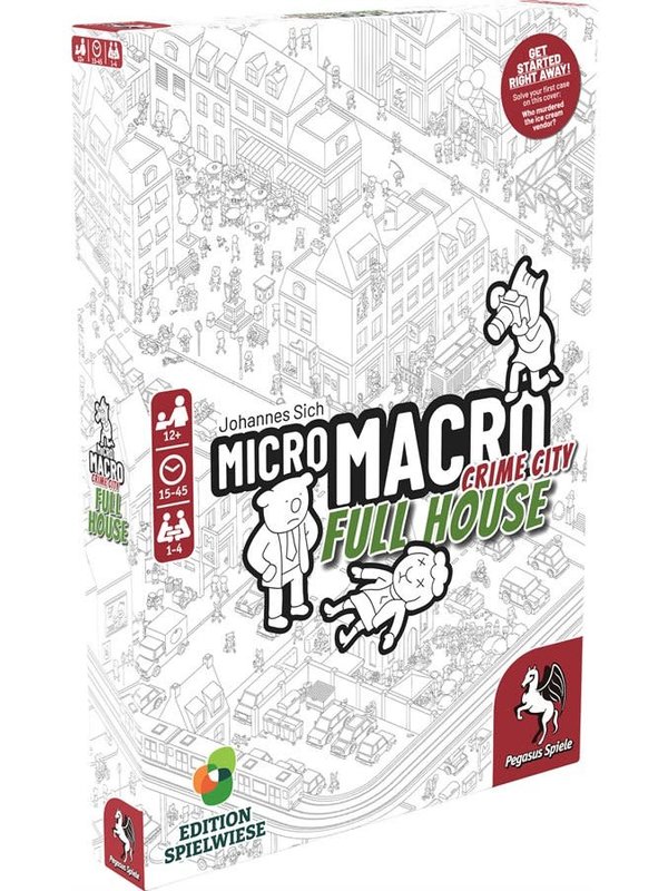 Pegasus Spiele Micro Macro Crime City Full House